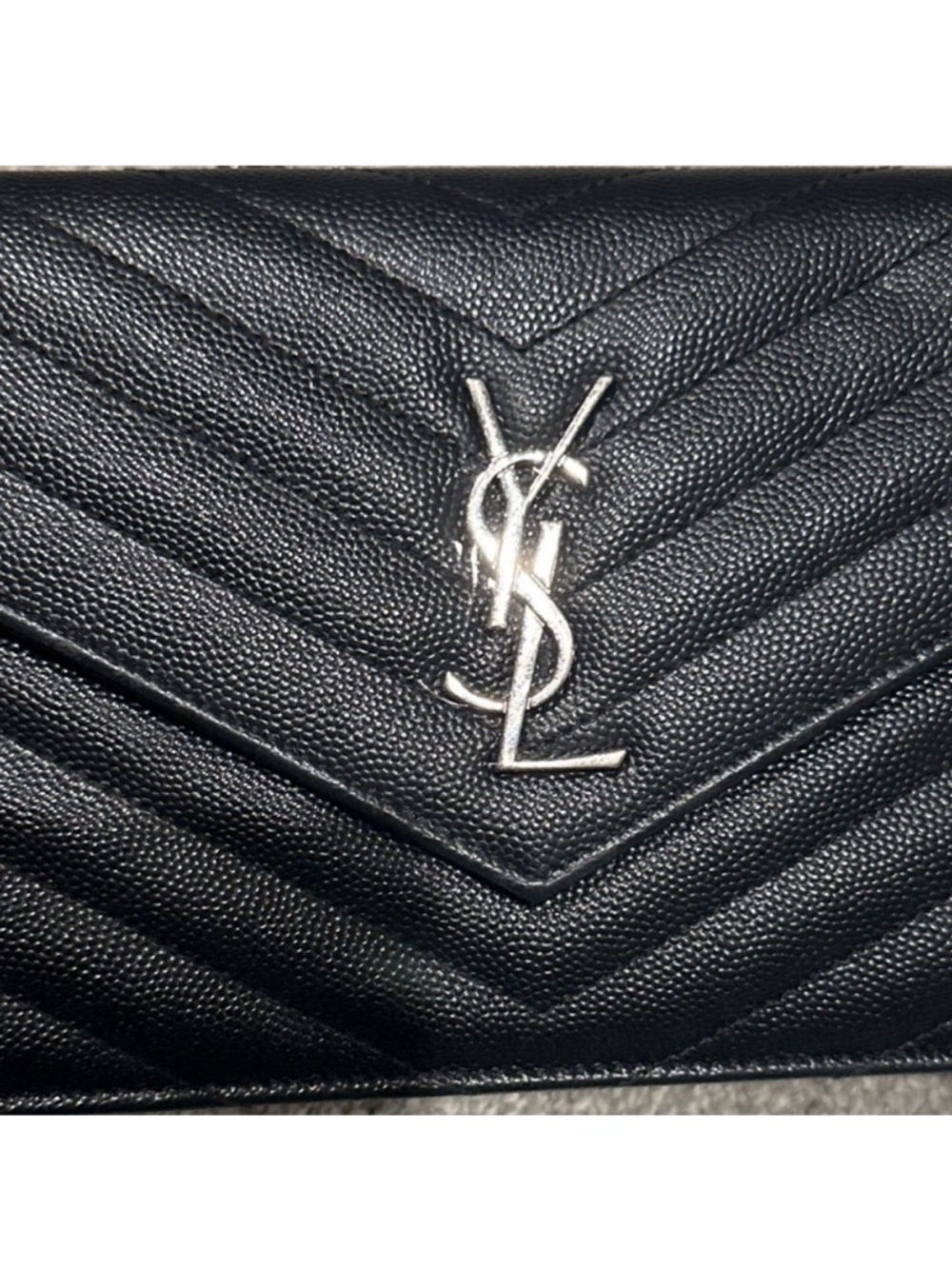 YSL Cassandre Envelope Chain Wallet - Picture 7 of 7